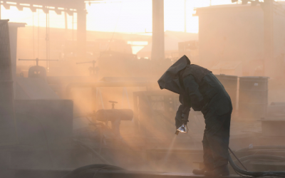 JASA DRY ABRASIVE BLASTING DAN WET ABRASIVE BLASTING (VAPOR)