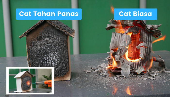 Cat Tahan Panas dan Anti Api Mencegah Kebakaran