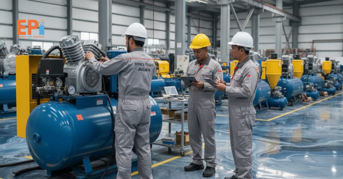 Jasa Maintenance Compressor Jakarta | Eltama Coating