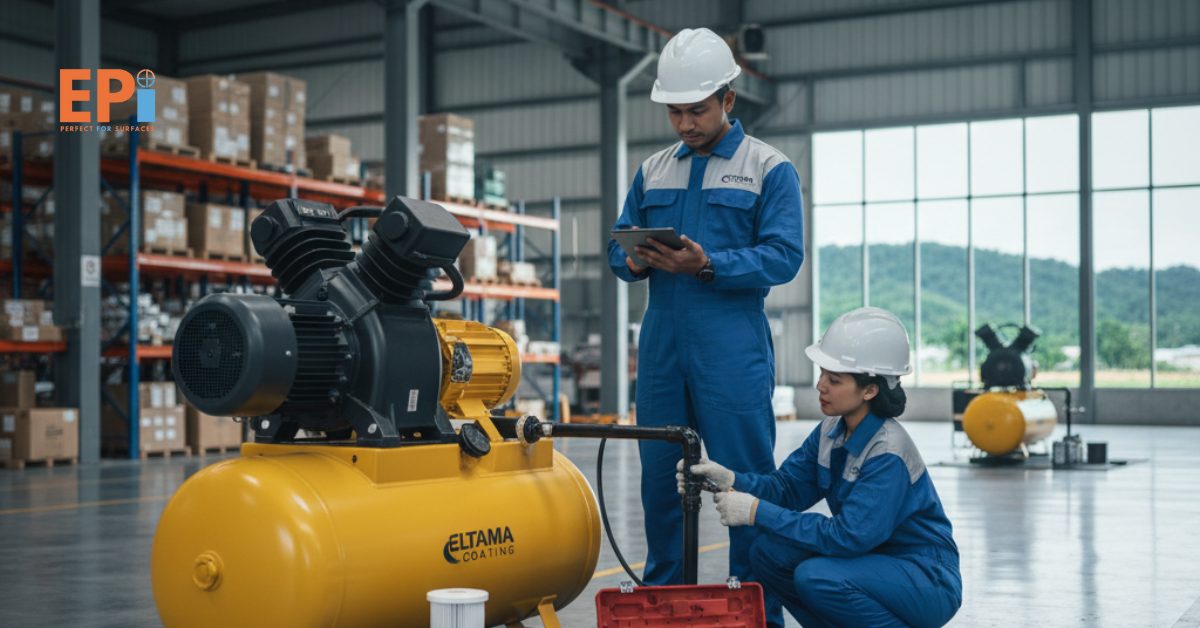 Jasa Maintenance Compressor Karawang – Eltama Coating