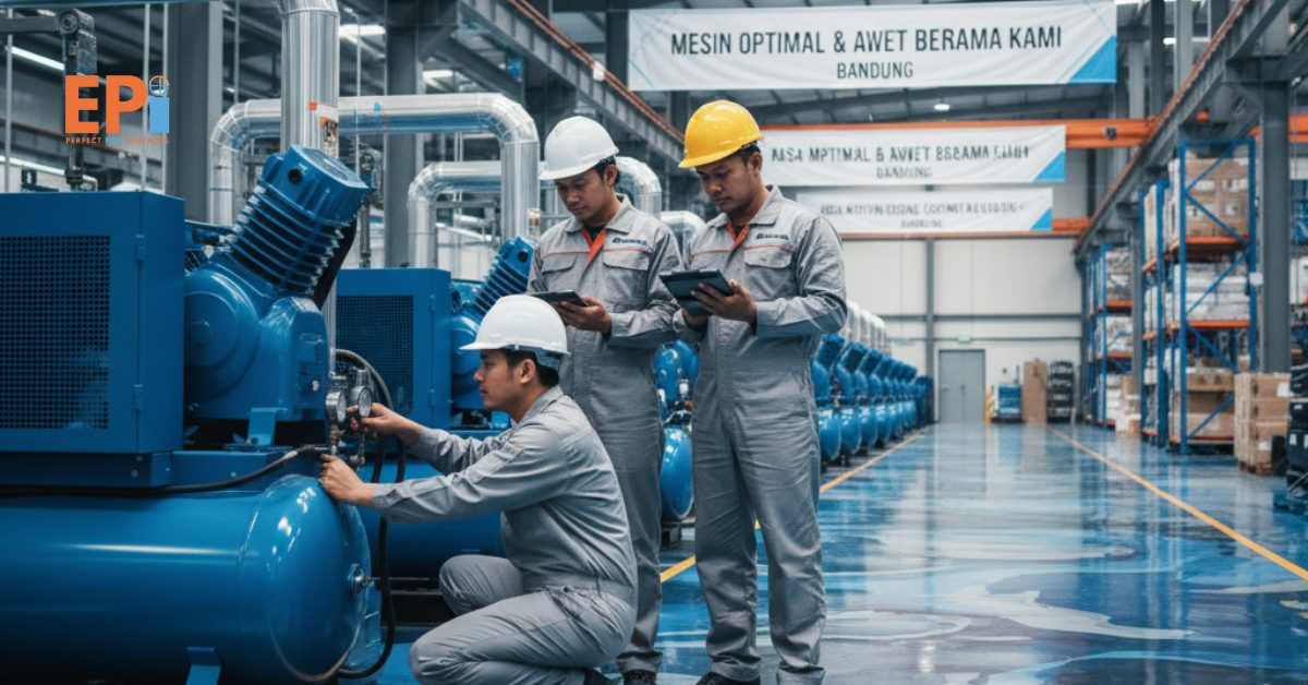 jasa maintenance compressor oleh Eltama Coating di Bandung.