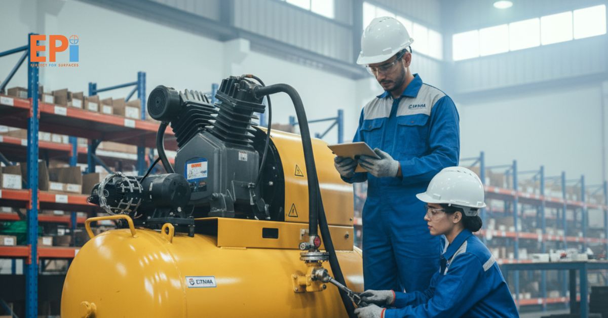 Jasa Maintenance Compressor Bekasi | Eltama Coating