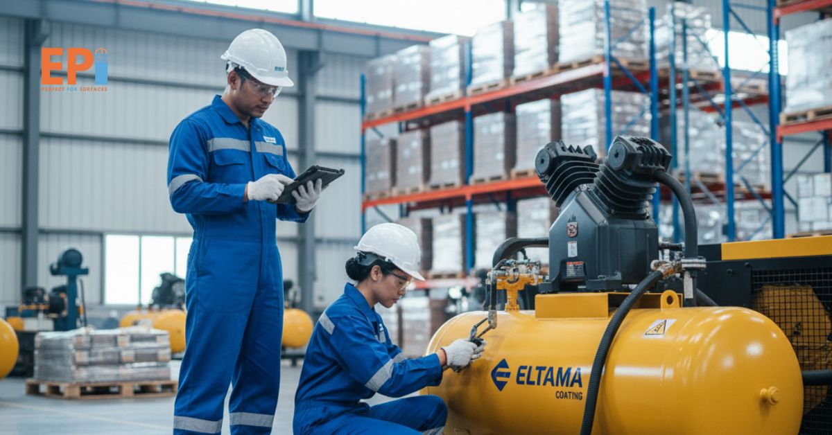 Jasa Maintenance Compressor Cikarang- Eltama Coating