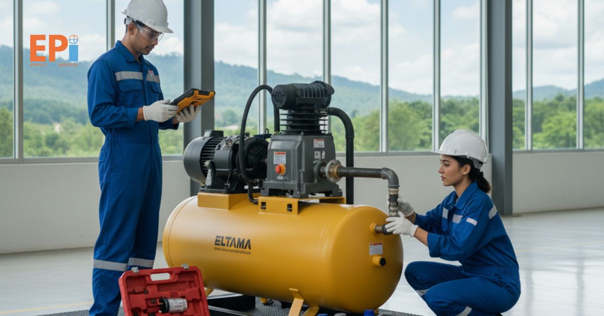 Jasa Maintenance Compressor Bogor- Eltama Coating