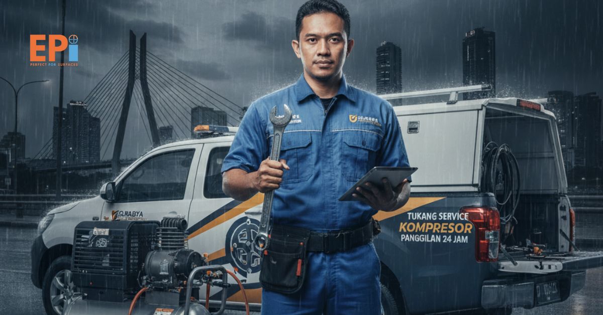 Tukang service kompresor panggilan Surabaya siap melayani darurat.