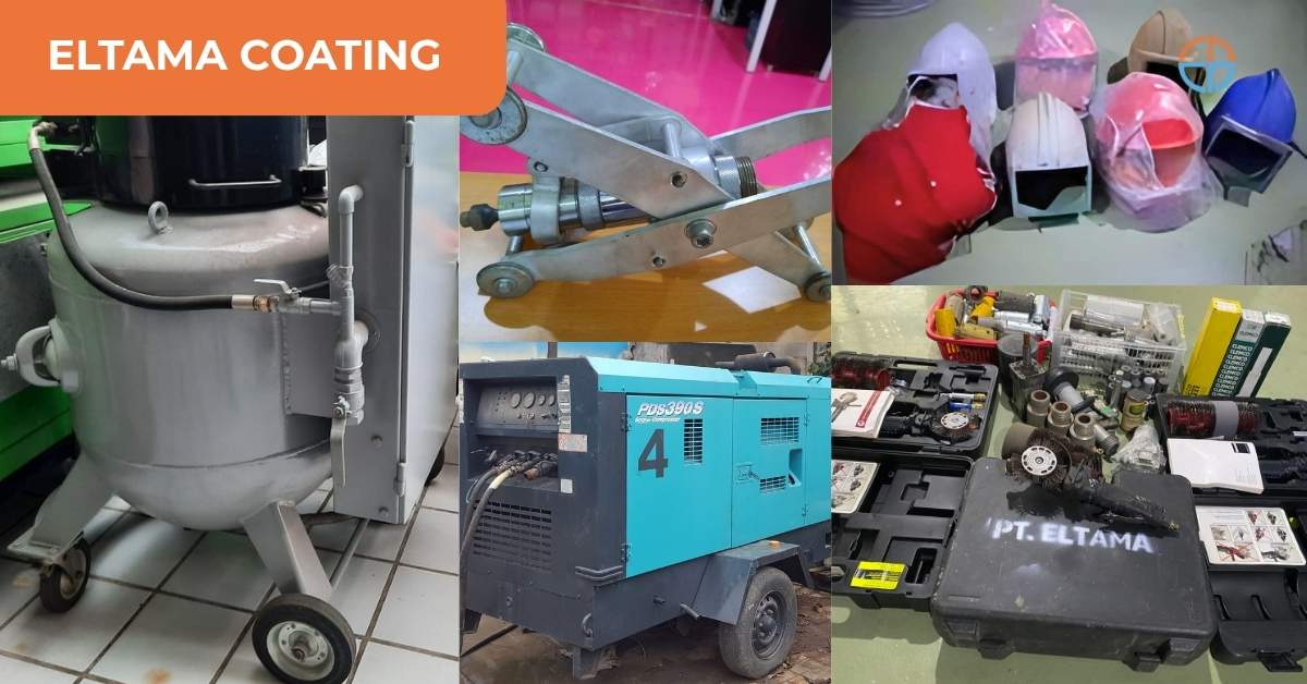 Sewa Peralatan Sandblasting Lengkap
