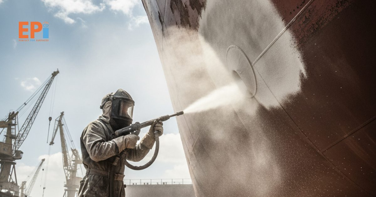 Blasting Kapal Per Area | Eltamacoating