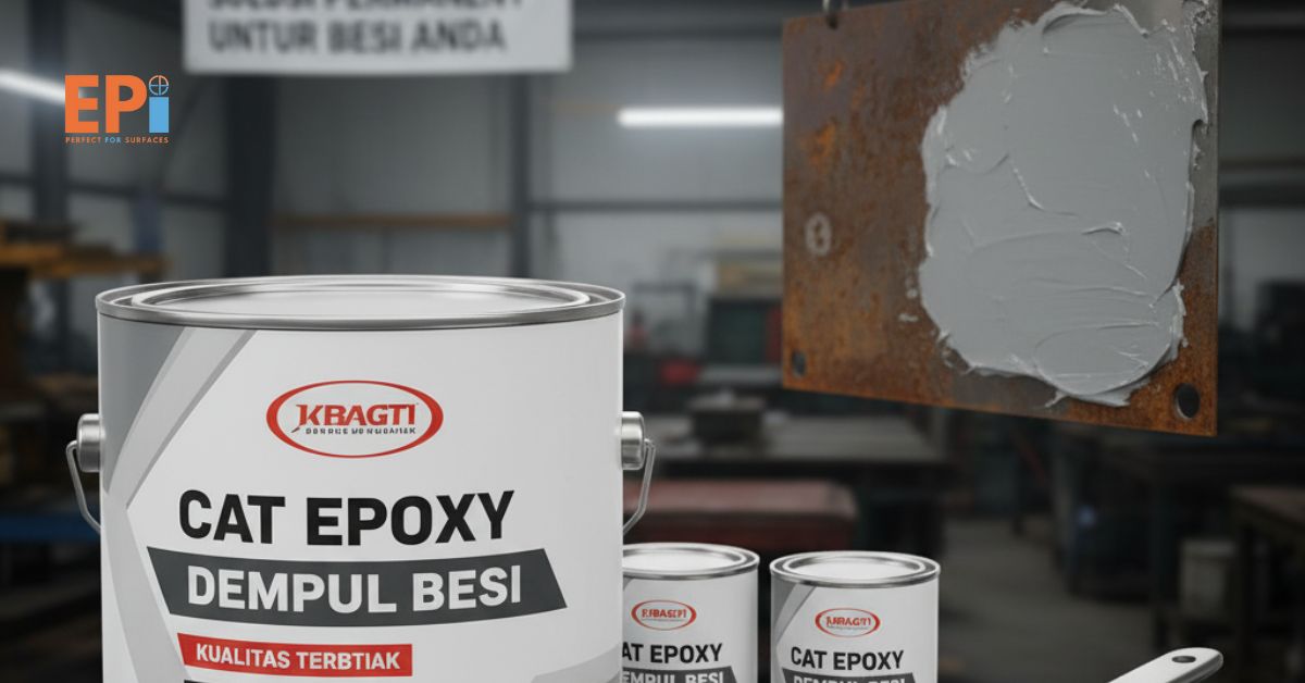Jual cat epoxy dempul besi berkualitas untuk perbaikan logam dan anti karat