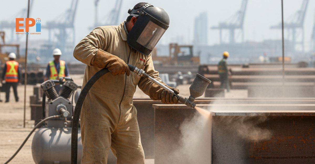 Jasa Sewa Blasting Surabaya | Eltamacoating