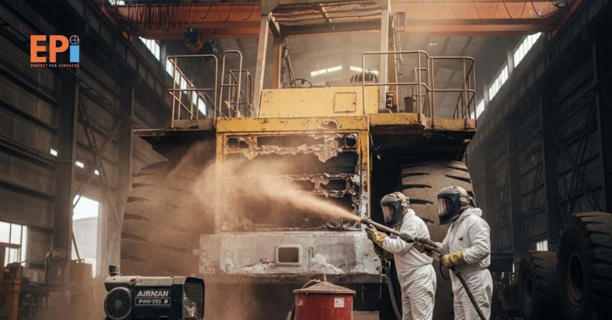 Jasa Sandblasting Timika