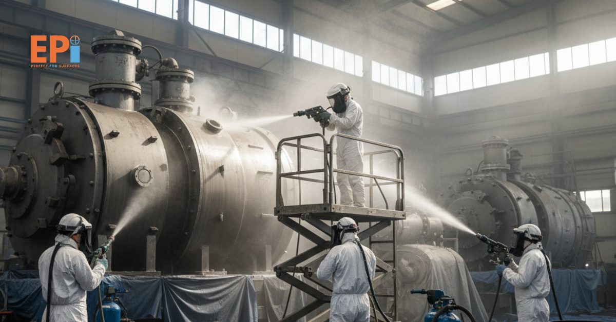 Jasa Vapor Blasting Painting Per Area