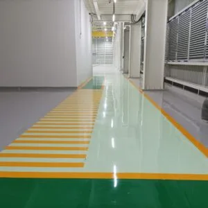 hasil proyek eltama coating untuk depo lrt