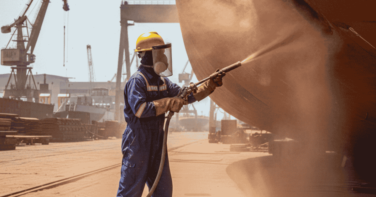 Jasa Sandblasting Kapal Surabaya